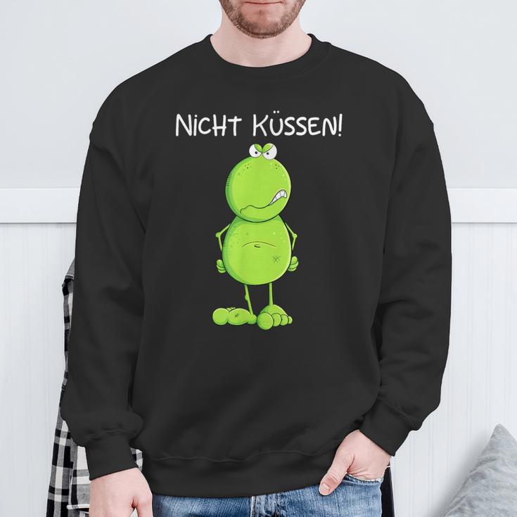 Nicht Küsen Nicht Küsen Sweatshirt Geschenke für alte Männer