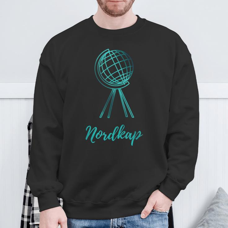 Nordkap Polar Lights Sweatshirt Geschenke für alte Männer