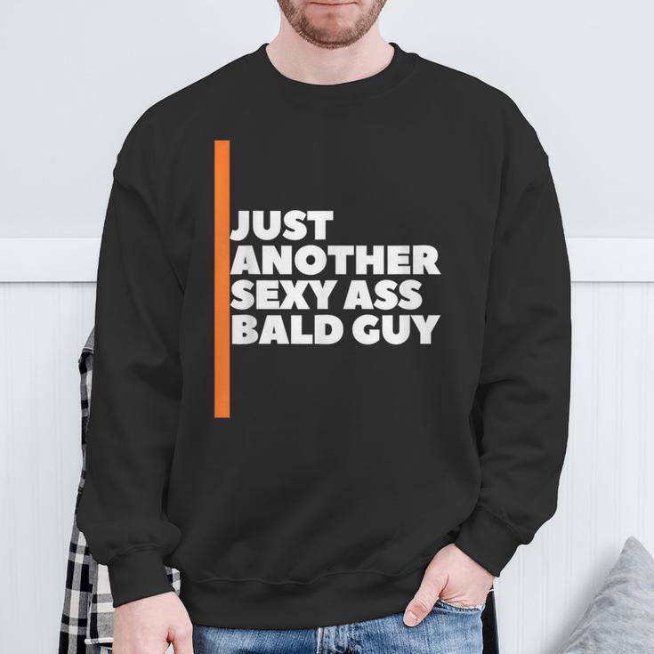 Nur Ein Weiterer Sexy Kerl Mit Glatze Lustiger Papa Opa-Witz Sweatshirt Geschenke für alte Männer