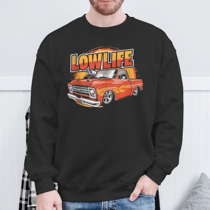 Obs Lowered Car Square Body Pickup Trucks Lowered Truck Sweatshirt Gifts for Old Men