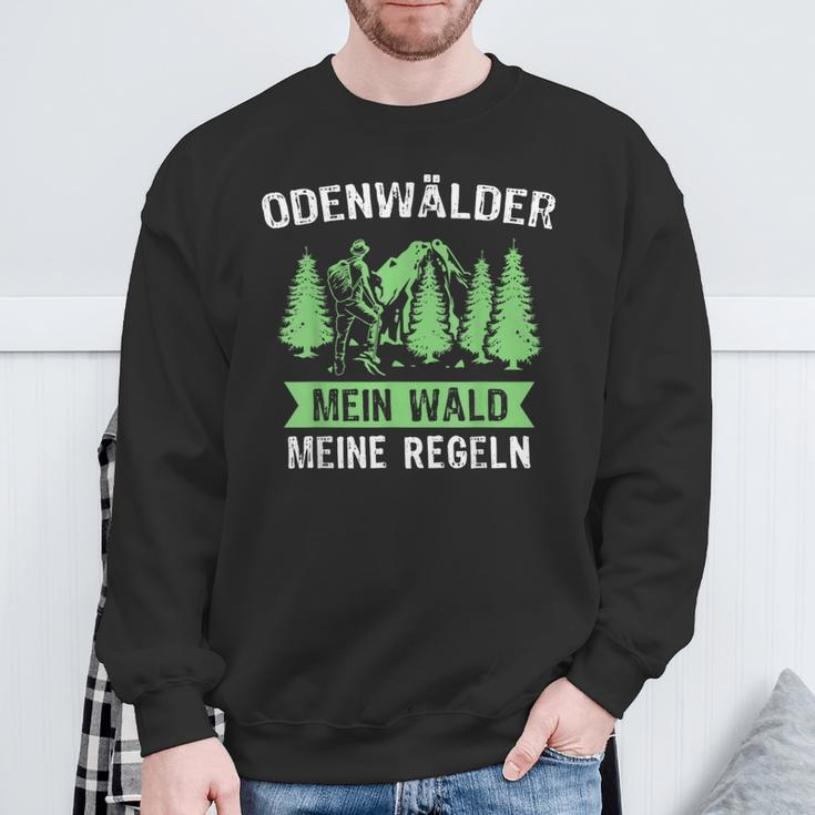 Odenwald With Odenwaelder Forest Regeln Sweatshirt Geschenke für alte Männer