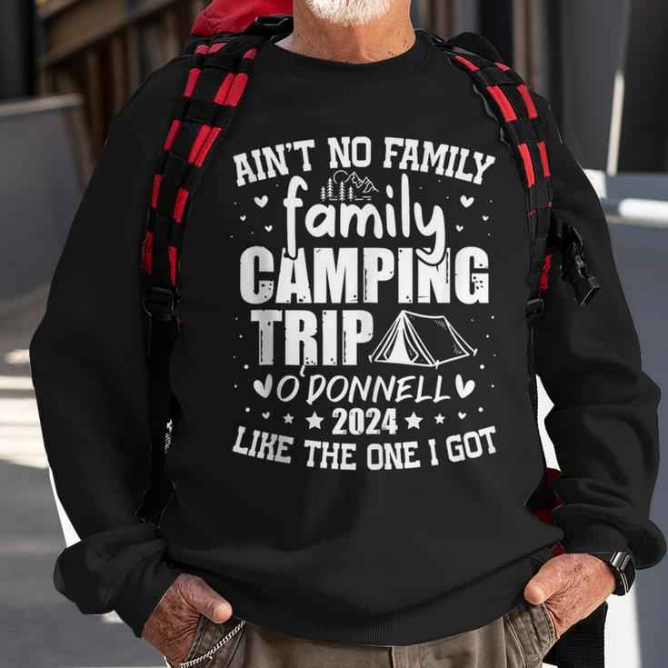 O'donnell Family Name Reunion Camping Trip 2024 Matching Sweatshirt Gifts for Old Men