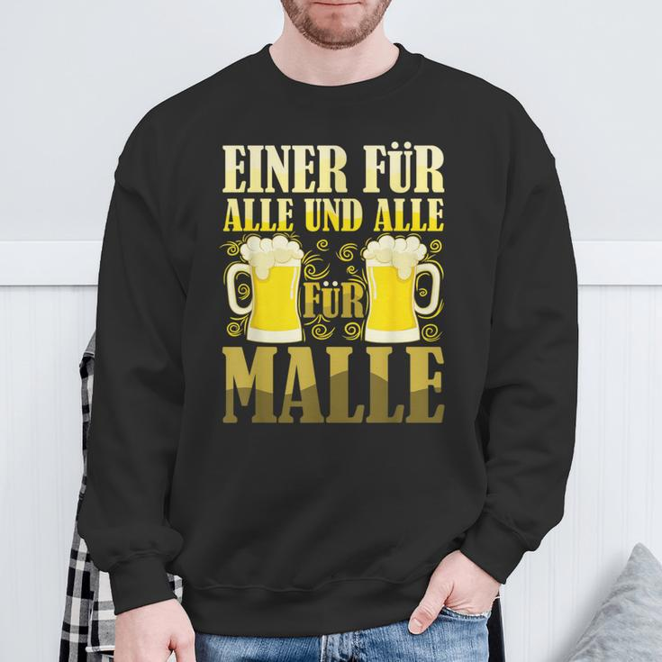 One For All And All For Malle S Sweatshirt Geschenke für alte Männer
