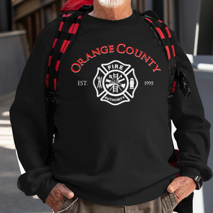 Orange County Fire Authority California Fireman Duty Sweatshirt Gifts for Old Men