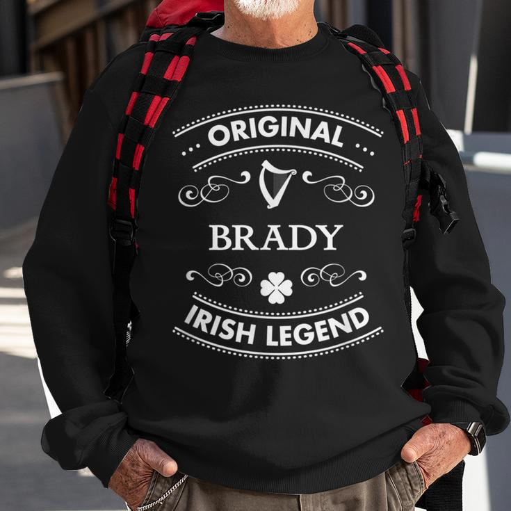 Original Irish Legend Brady Irish Family Name Sweatshirt Gifts for Old Men