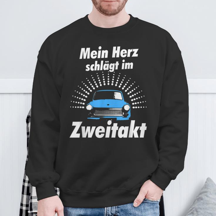 Ostdeutschland Ossi Two Stroke Trabbi Idea Sweatshirt Geschenke für alte Männer