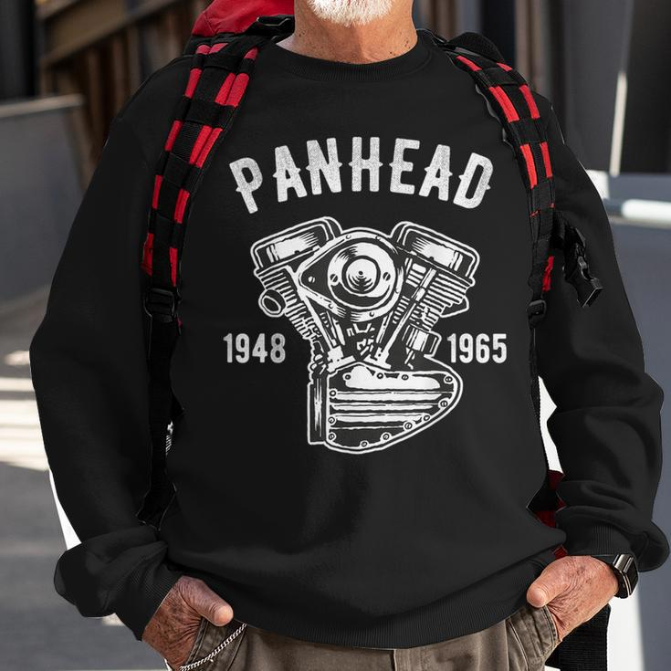 Panhead Engine 1948-1965 Motorcycles Old School Choppers Sweatshirt Gifts for Old Men