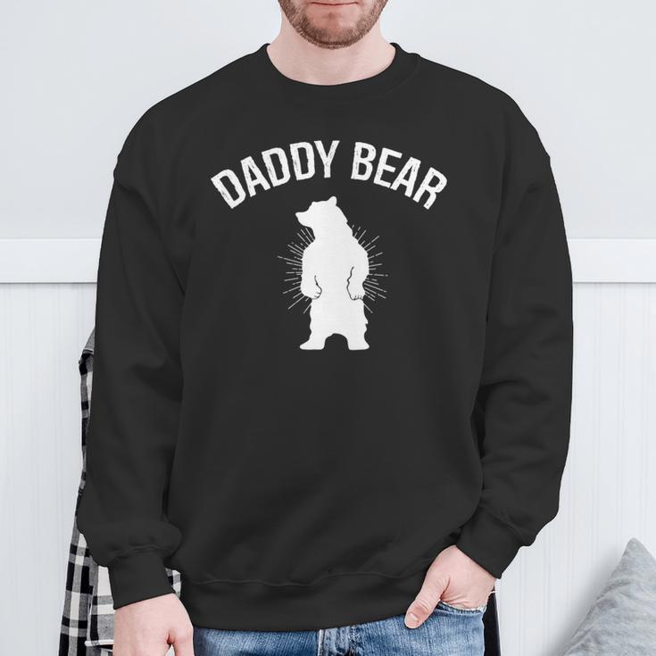 Papa Bär Daddy Bär Geschenke Füratertag Geburtstag Papa Sweatshirt Geschenke für alte Männer