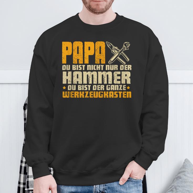 Papa Bist Der Whole Werkzeugkasten Father's Day Sweatshirt Geschenke für alte Männer