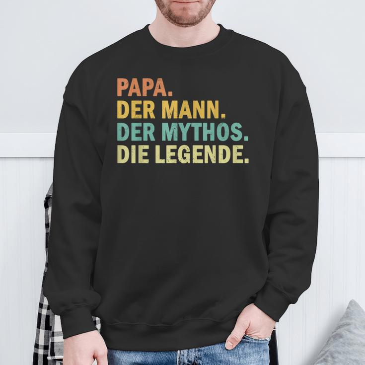 ‘Papa Der Mann Der Mythos Die Legende’ Sweatshirt Geschenke für alte Männer