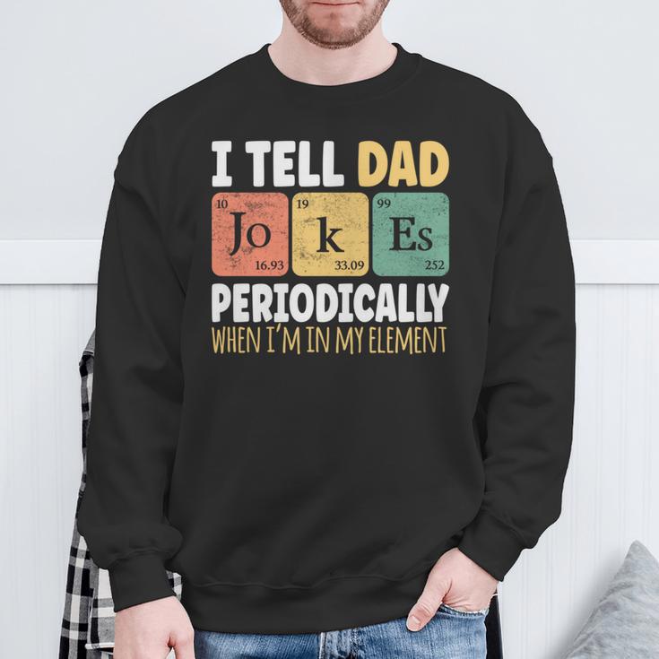 Papa- Ich Erzähle Papa Witze Regelmäßigatertag Sweatshirt Geschenke für alte Männer