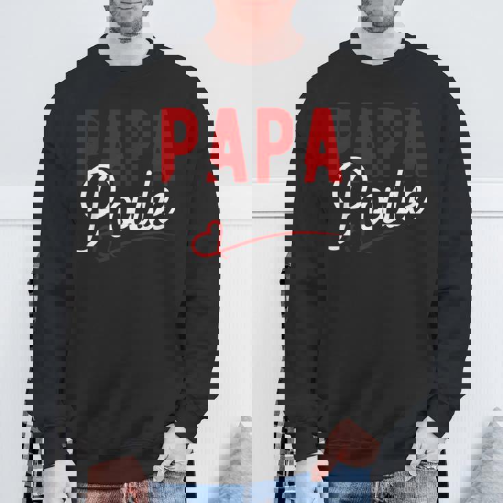 Papa Poule Cadeau Humour Original Sweater e Cadeaux pour les vieillards