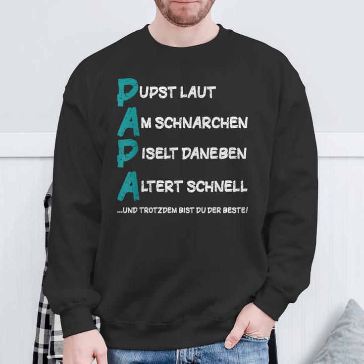 Papa Trotzdem Bist Du Der Beste Father's Day Sweatshirt Geschenke für alte Männer