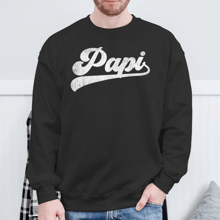 Papi Father's Day Papi Sweatshirt Gifts for Old Men