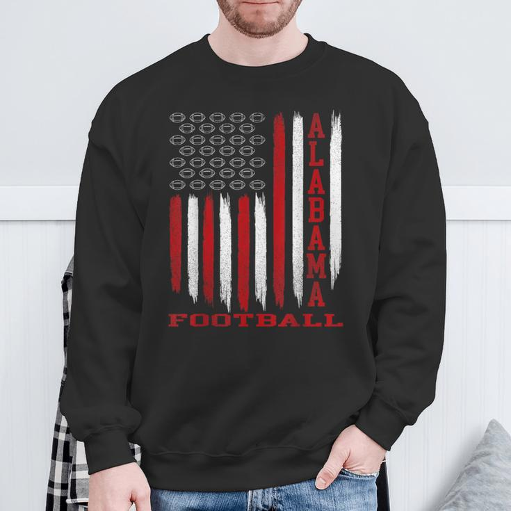 Patriotic Usa Flag Alabama Football Season Party Sweatshirt Gifts for Old Men