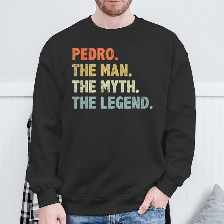 Pedro The Man Myth Legend Father’S Day For Papa Grandpa Sweatshirt Gifts for Old Men