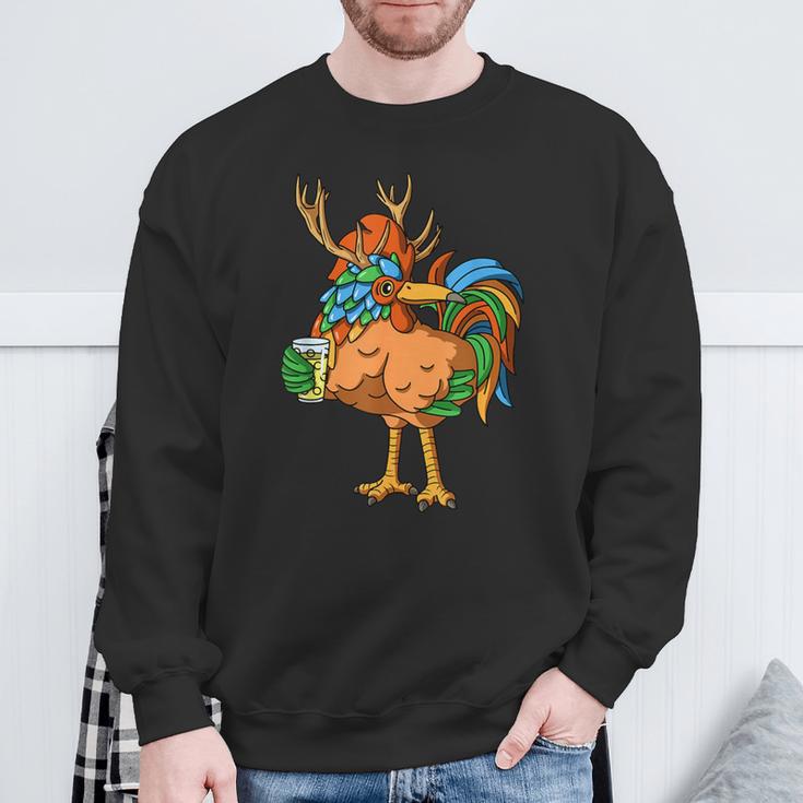 Pfälzer Weinschorle Dubbeglas Pälzer Elwetritsch Sweatshirt Geschenke für alte Männer