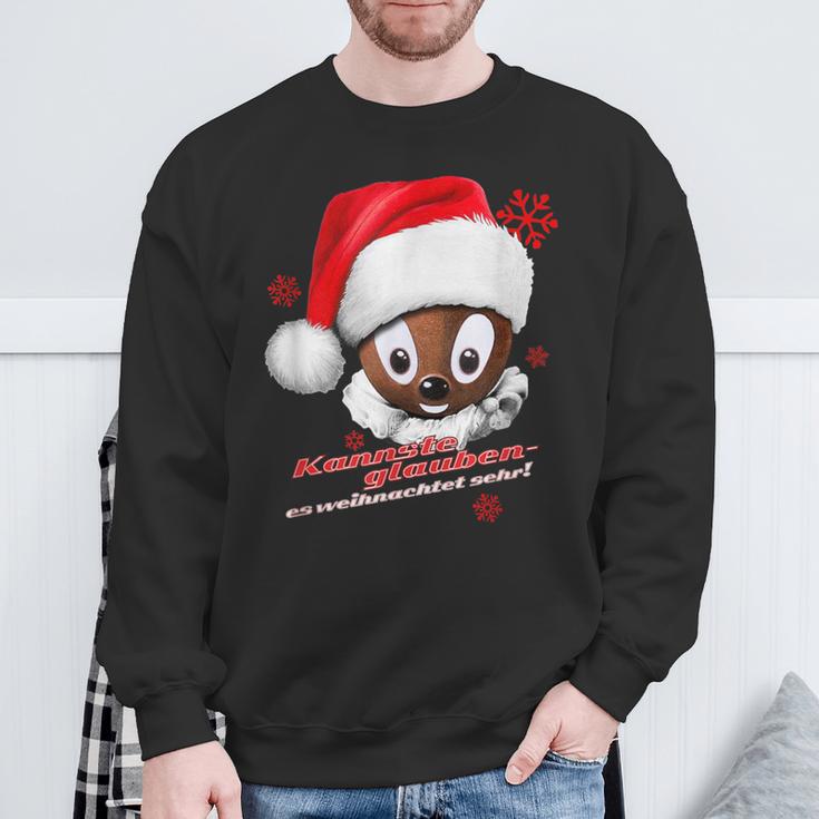 Pittiplatsch As Santa Claus Sweatshirt Geschenke für alte Männer