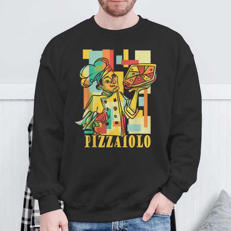 Pizzabäcker Pizzaiolo Sweatshirt Geschenke für alte Männer