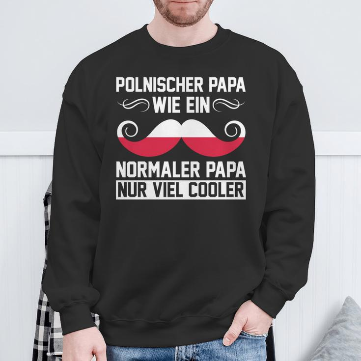 Polnischer Papa Polenateratertag Pole Polnisches Sweatshirt Geschenke für alte Männer