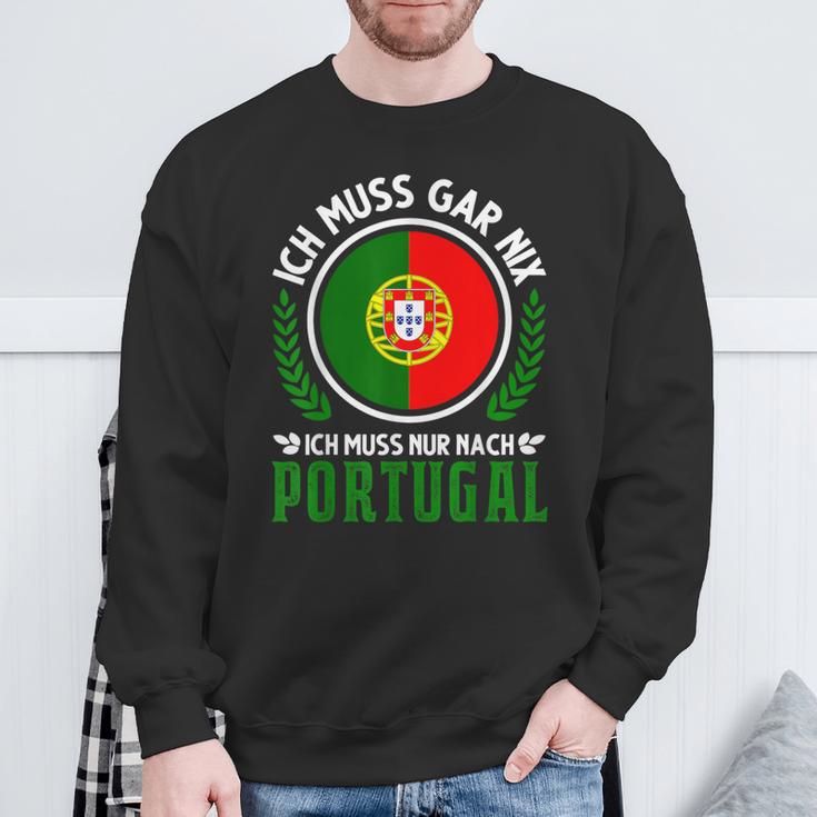 Portugal Holiday Portuguese Flag Madeira Sweatshirt Geschenke für alte Männer