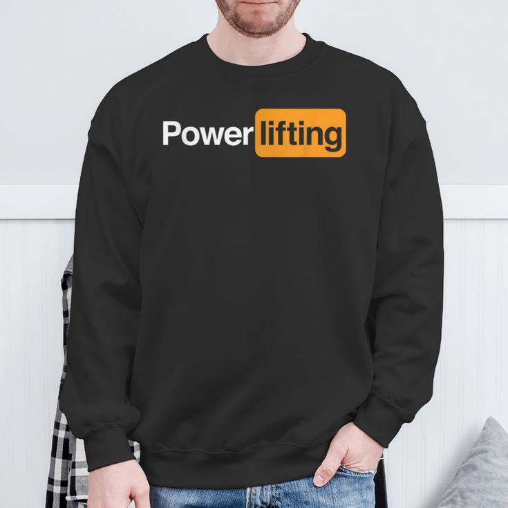 Powerlifting Kraftdreikampf Sweatshirt Geschenke für alte Männer