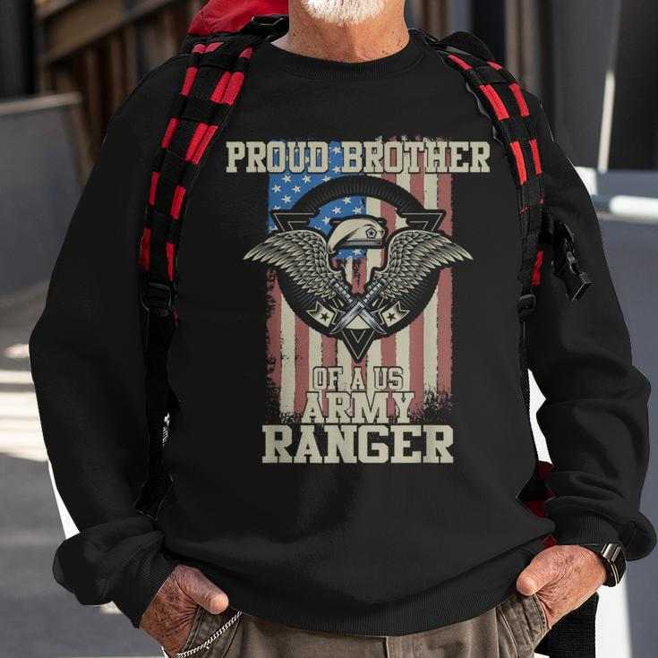 Proud Brother Of Us Army Ranger Sweatshirt Gifts for Old Men