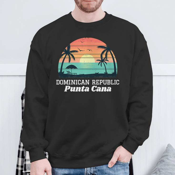 Punta Cana Beach SouvenirDominican Republic 2022 Sweatshirt Gifts for Old Men