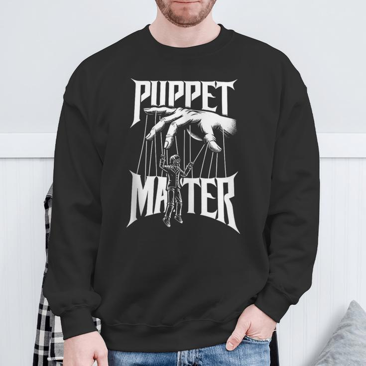 Puppet Master Ventriloquist Ventriloquism Pupper Master Sweatshirt Gifts for Old Men
