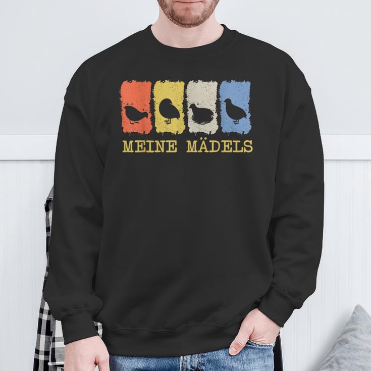 Quails Meine Mädels Quail Helterintage Sweatshirt Geschenke für alte Männer