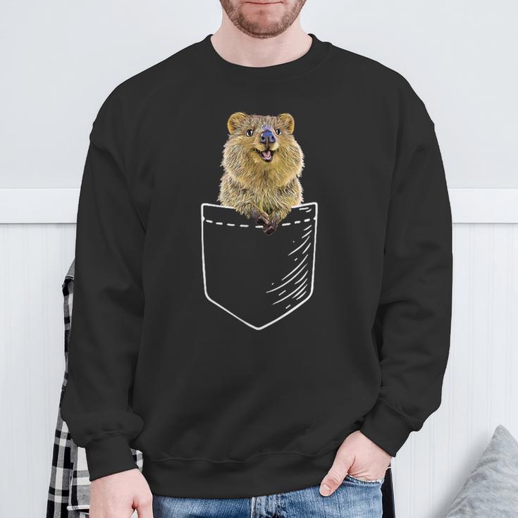 Quokka S Sweatshirt Geschenke für alte Männer