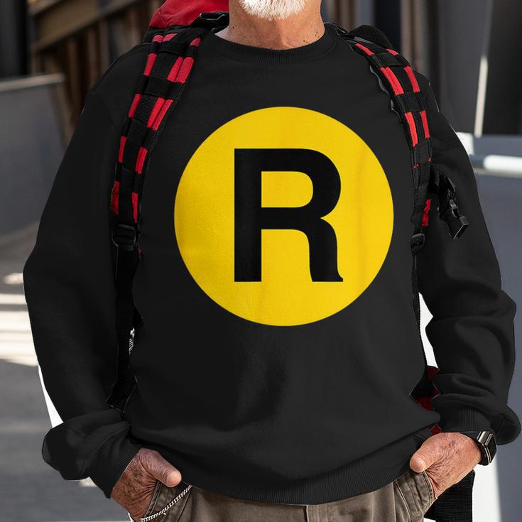 R Train New York Sweatshirt Gifts for Old Men