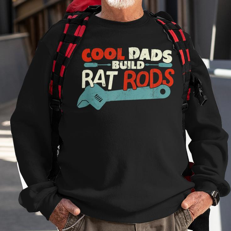 Race Car Technician Cool Dads Build Rat Rods Sweatshirt Gifts for Old Men