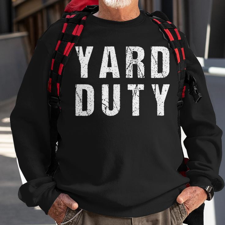 Recess Yard Duty Sweatshirt Gifts for Old Men