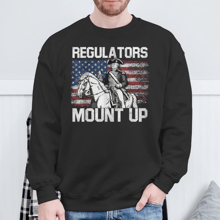 Regulators Mount Up 4Th Of July Independent Day Sweatshirt Gifts for Old Men