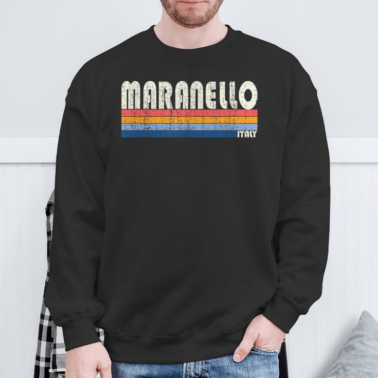 Retro Vintage 70S 80S Style Maranello Italy Sweatshirt Geschenke für alte Männer