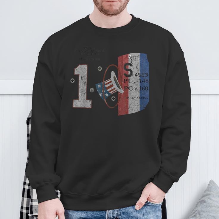 Rickenbacker Spad Xiii Wwi Aviation History Series Sweatshirt Gifts for Old Men