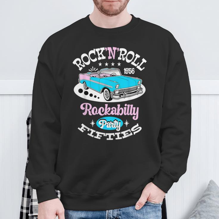 Rockabilly 50S Clothes Doo Wop Rock And Roll Vintage 1950S Sweatshirt Gifts for Old Men
