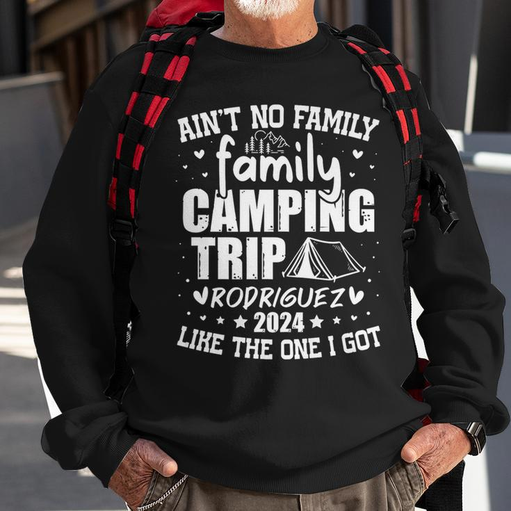 Rodriguez Family Name Reunion Camping Trip 2024 Matching Sweatshirt Gifts for Old Men