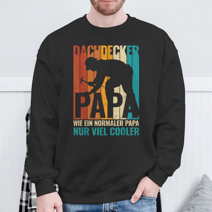 Roofer Papa Nur Cooleratertag Stolze Dachdeckerei Sweatshirt Geschenke für alte Männer