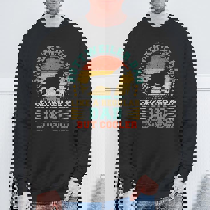 Rottweiler Dad Vintage Rottweiler Dog Father's Day Sweatshirt Gifts for Old Men