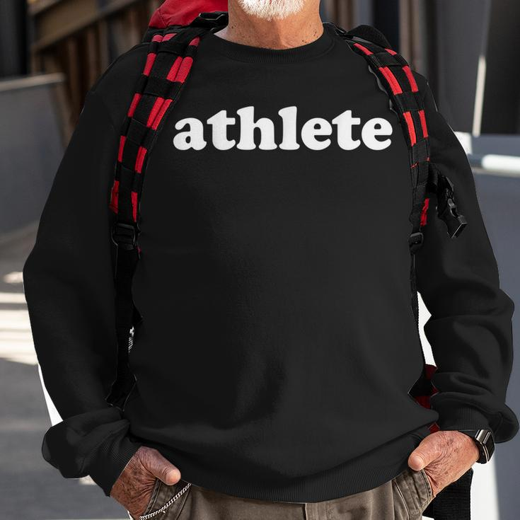 That Says Athlete Sweatshirt Gifts for Old Men