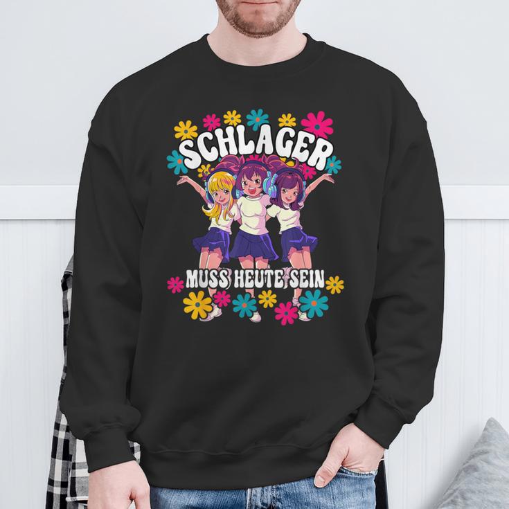 Schlager Muss Heute Sein Sweatshirt Geschenke für alte Männer