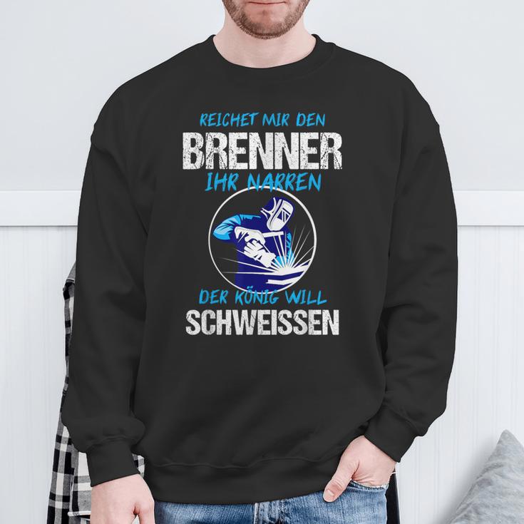 Schweisser Welder Burner Welding Sweatshirt Geschenke für alte Männer