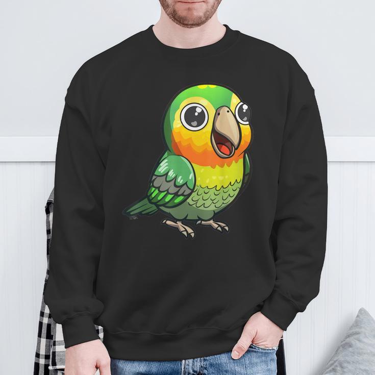 Senegal Parrot In Kawaii Style Sweatshirt Gifts for Old Men