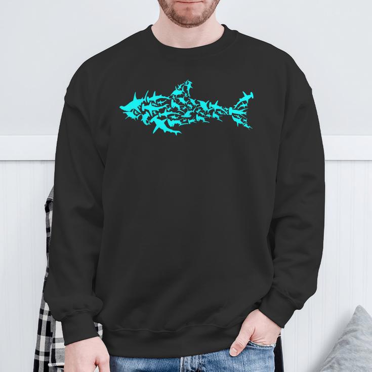 Shark Hammerhead Shark Lover Shark Shark Sweatshirt Geschenke für alte Männer