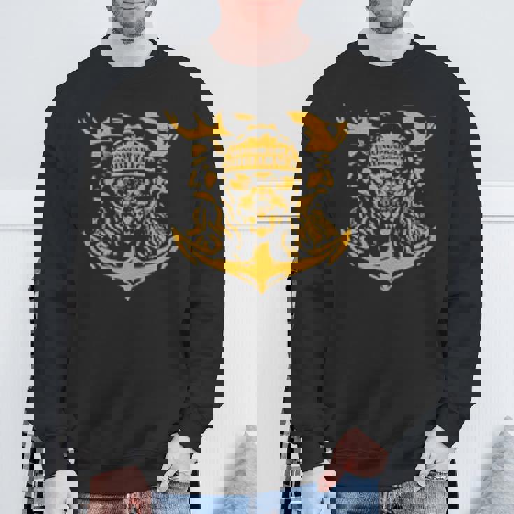 Shellback Back Style Sweatshirt Gifts for Old Men