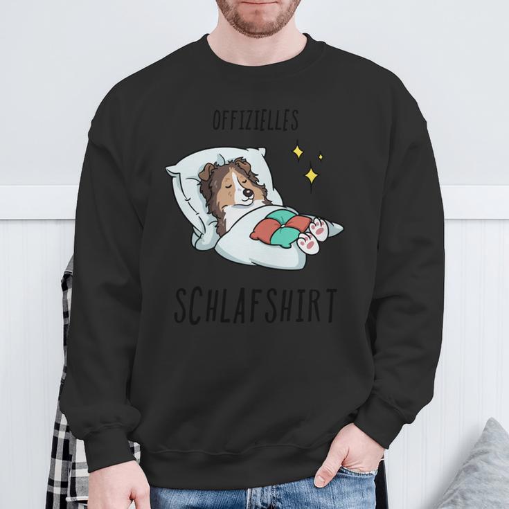 Sheltie Pyjamas Blue S Sweatshirt Geschenke für alte Männer