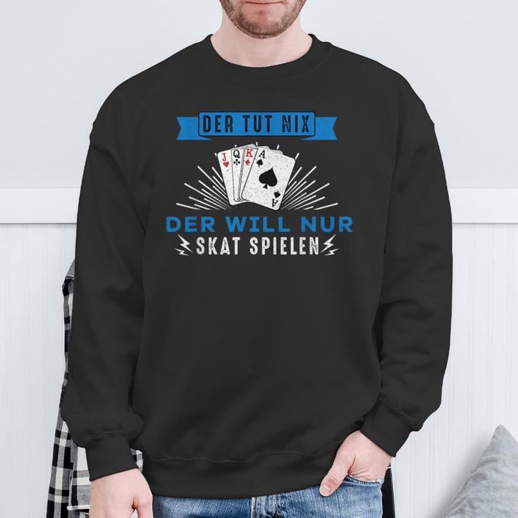 Skat Skat Cards For Skaters Sweatshirt Geschenke für alte Männer