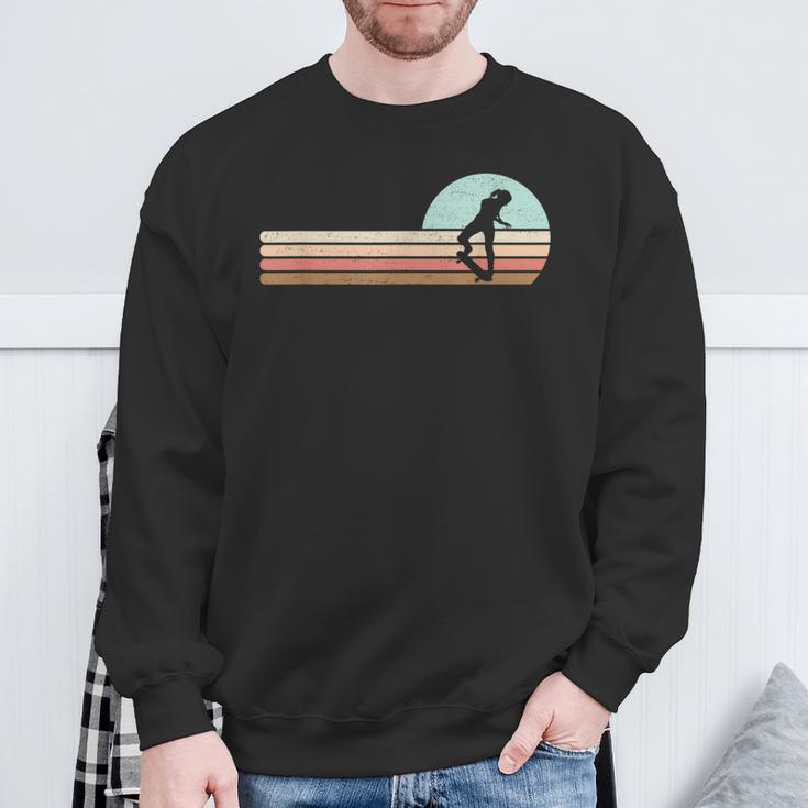 Skateboarding 90S Japanese Style Vintage Sweatshirt Gifts for Old Men